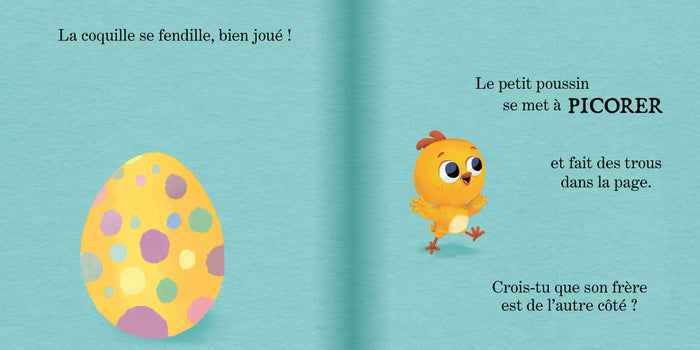 Il y a un poussin dans ce livre