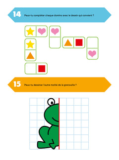 Mon livre de jeux 4+ (rose)