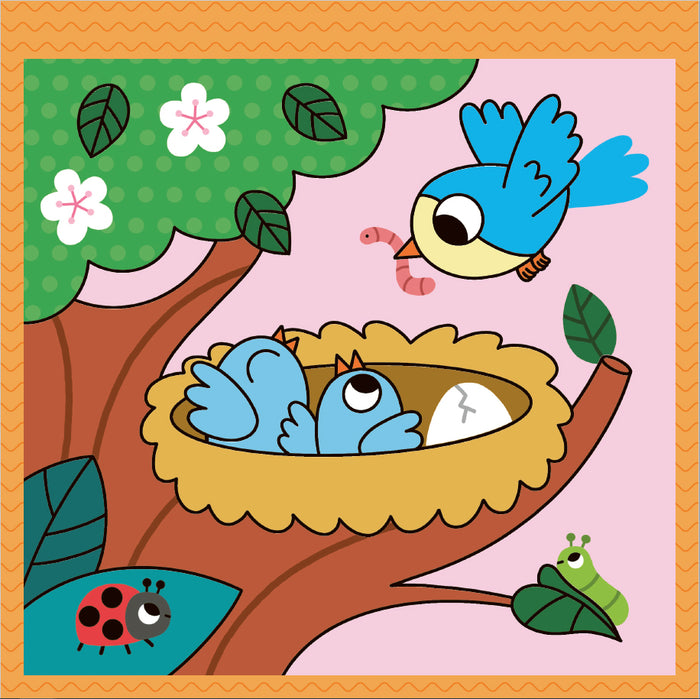 Mes dessins magiques : Le printemps