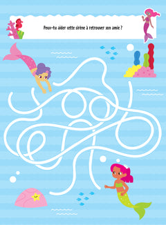 Mon amie la sirène - bloc de jeux