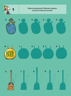 Personnages BD - 100 jeux Game Over