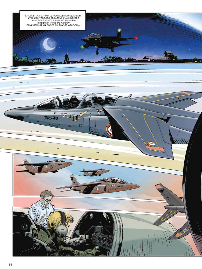 Caroline Aigle: Première femme pilote de chasse en escadron de combat