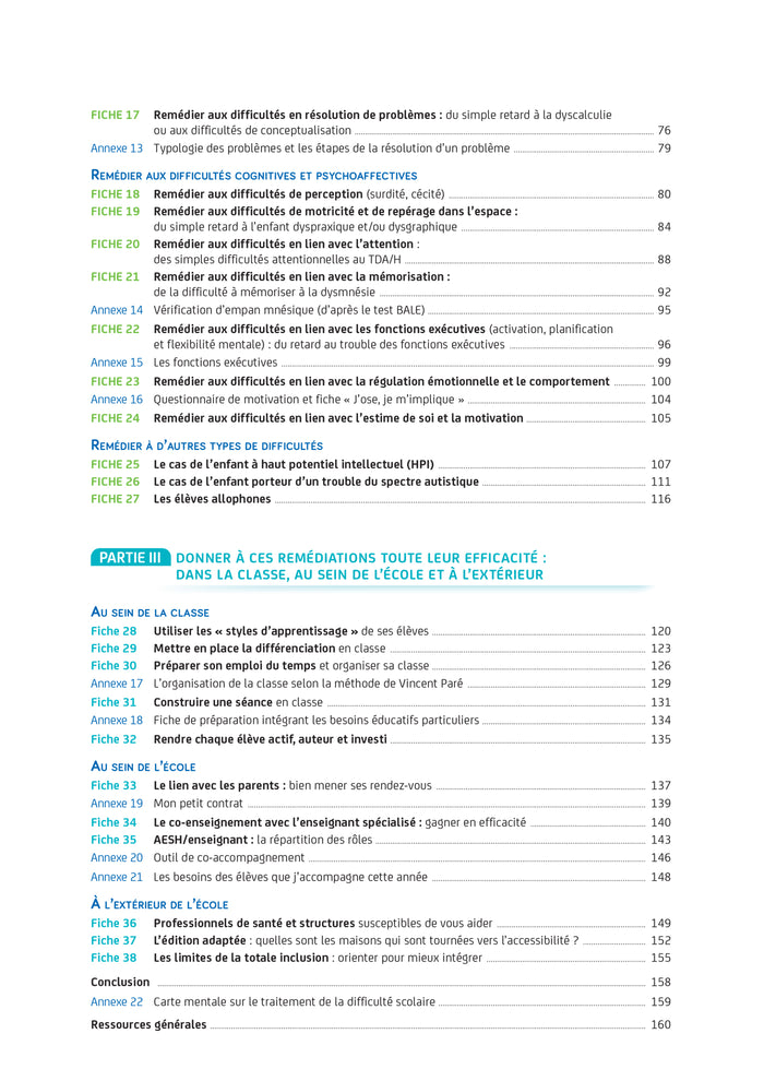 Enseigner - Cycles 1 à 3 - La difficulté scolaire