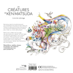 Les créatures de Ken Matsuda - Livre de coloriage