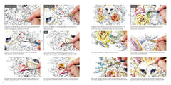 Les créatures de Ken Matsuda - Livre de coloriage