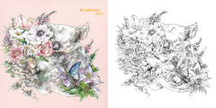 Les créatures de Ken Matsuda - Livre de coloriage