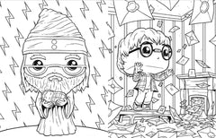 Coloriage Funko Harry Potter