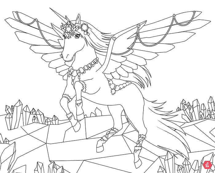 Licornes de rêve - Carnet créatif - Magie des paillettes nouvelle édition