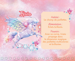 Licorne de rêve - Mini-carnet Magie des paillettes