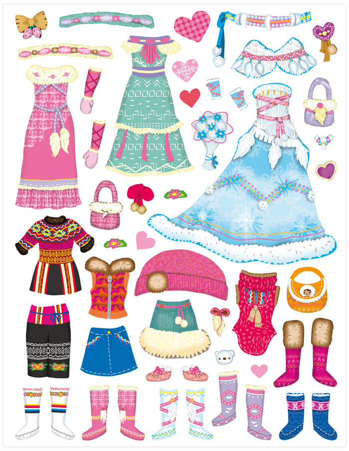 Minimiki - Stickers - Habille Anouk au Groenland