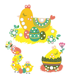 Mes cartes en strass - Joyeuses Pâques !