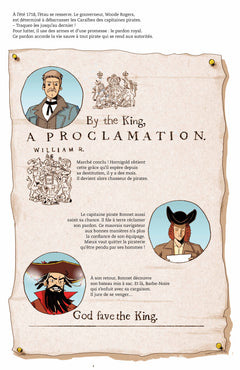 Capitaines pirates des caraïbes