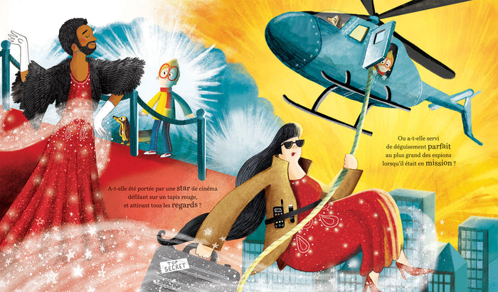 La robe dans la vitrine