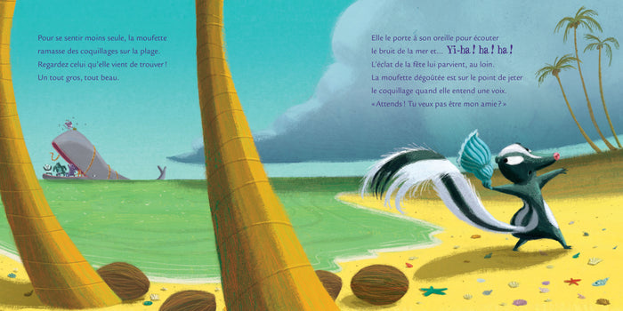 La Moufette qui voulait faire la fête