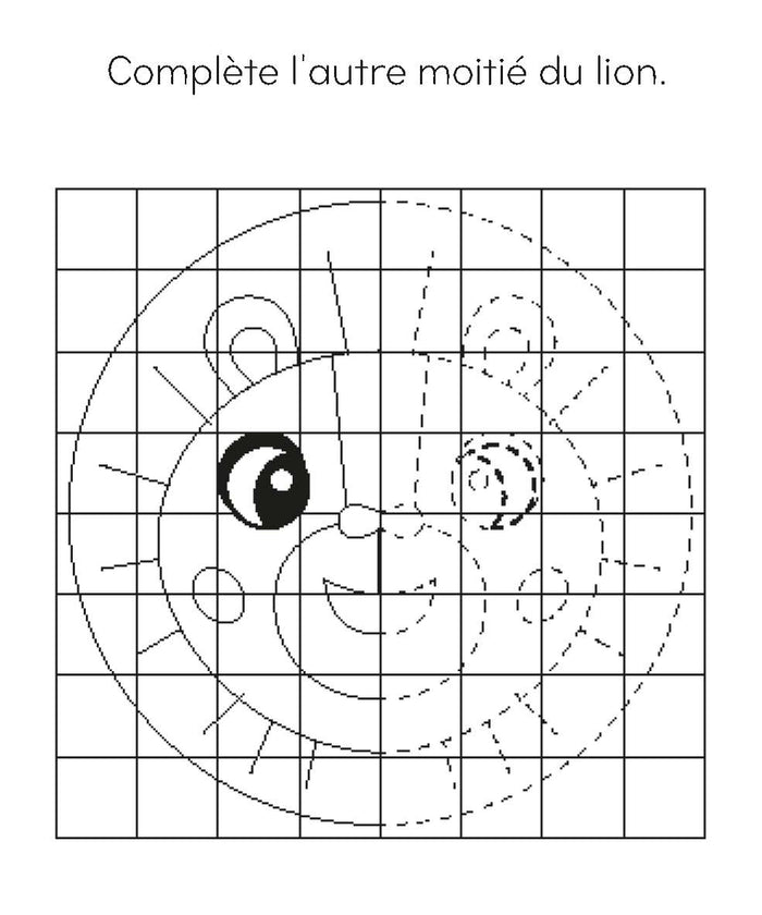 Jeux effaçables animaux avec feutre Velleda