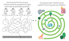 Jeux effaçables Licornes