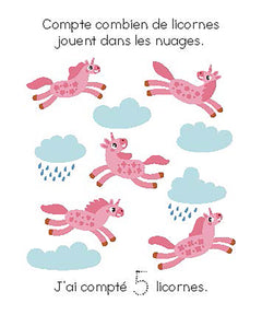 Jeux effaçables Licornes