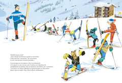 Caroline aux sports d'hiver