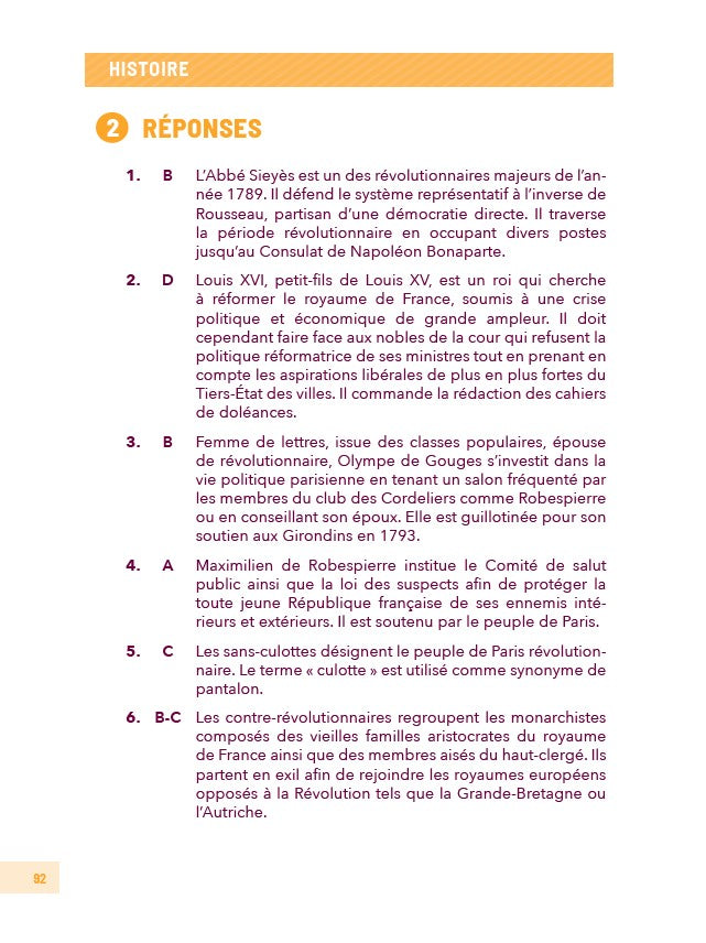 Histoire-Géographie - Première Terminale