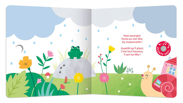 Ma comptine animée - Petit escargot