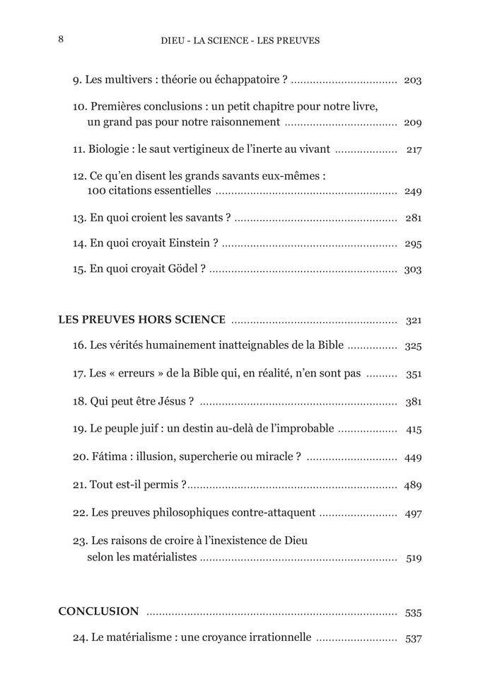 Dieu, la science, les preuves - L'aube d'une révolution