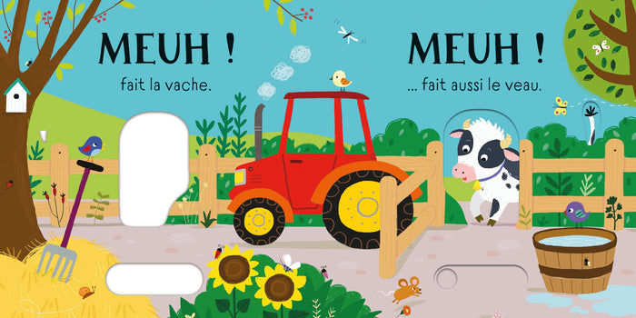 Meuh ! - Mon livre sonore animé - Dès 6 mois