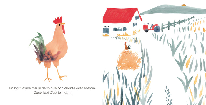 Mon imagier à raconter - Les Animaux de la ferme