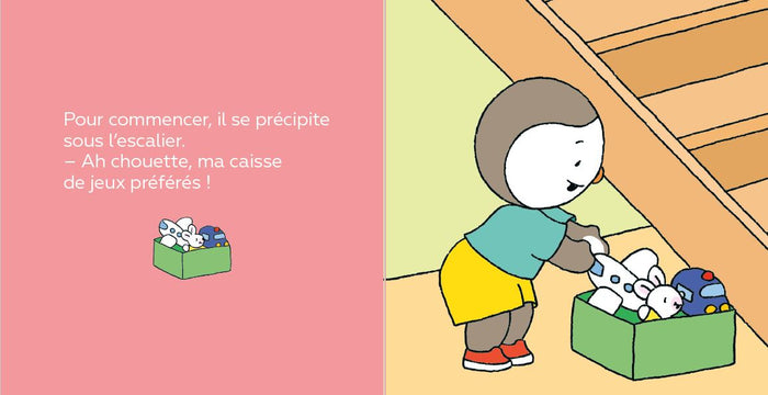 T'choupi part en vacances chez papi et mamie