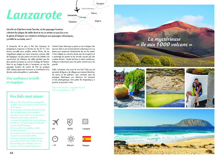 Voyager en famille par Voyage Family. 60 destinations à explorer en France et ailleurs