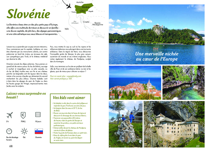 Voyager en famille par Voyage Family. 60 destinations à explorer en France et ailleurs