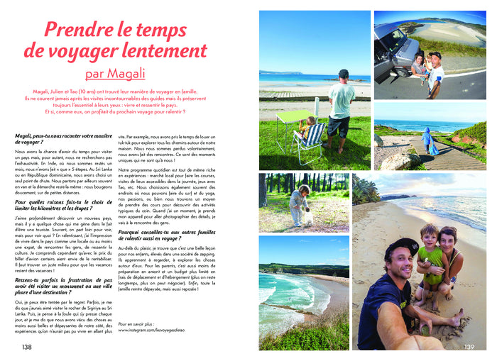 Voyager en famille par Voyage Family. 60 destinations à explorer en France et ailleurs