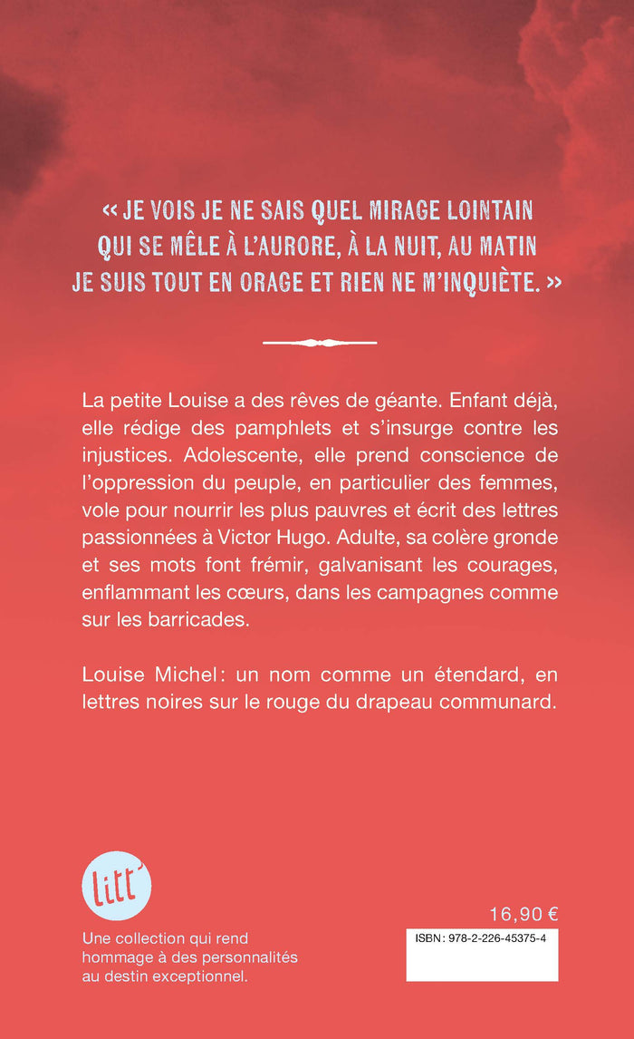 Louise Michel - Je suis tout en orage