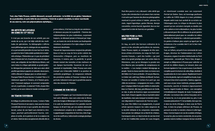 Picasso à travers ses oeuvres