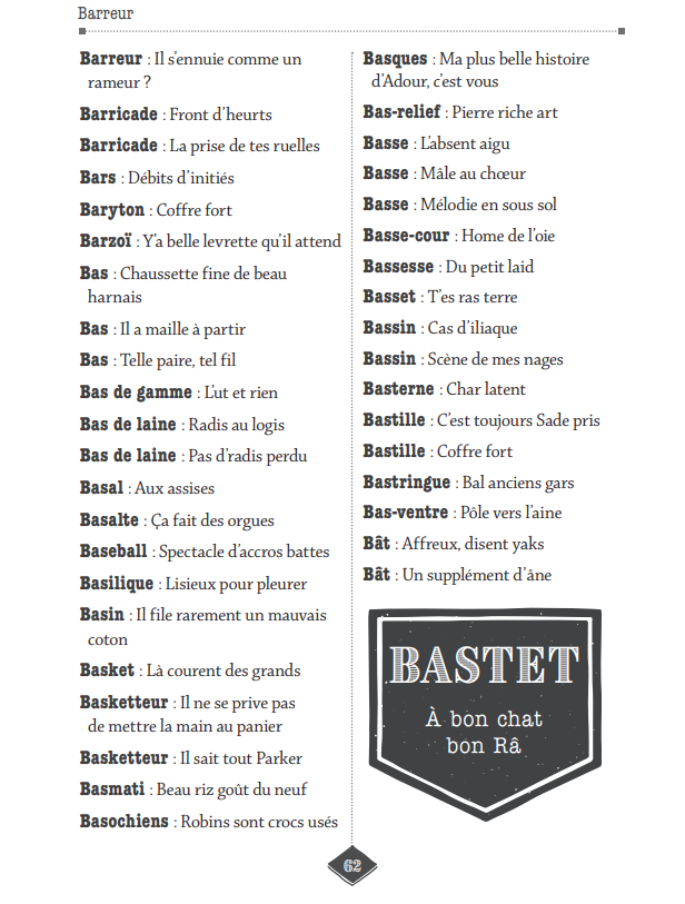 Le Dico décalé d'ADN