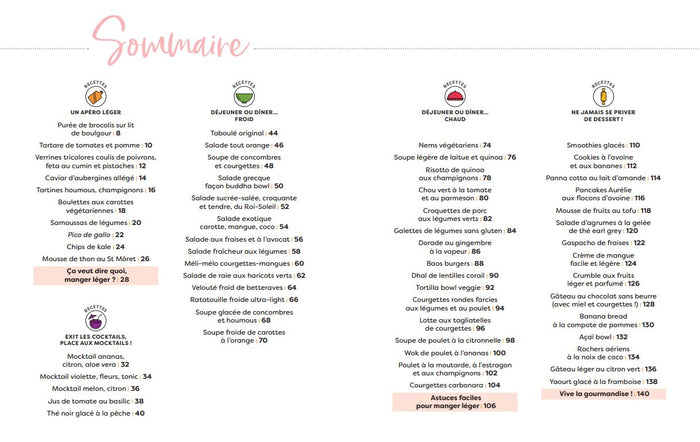 Délicieusement léger