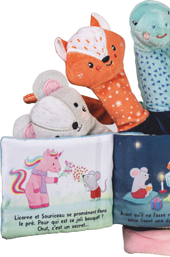 Mes petits doudous - livre gant