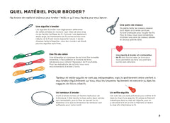 Le livre à broder