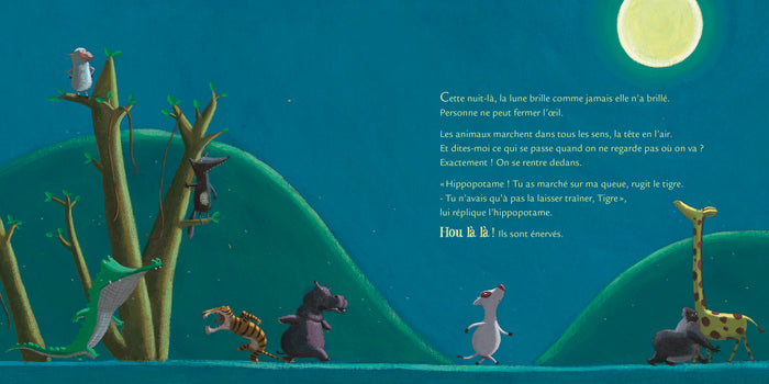 La vache qui voulait éteindre la lune