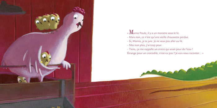 Le crocodile qui avait peur de l'eau