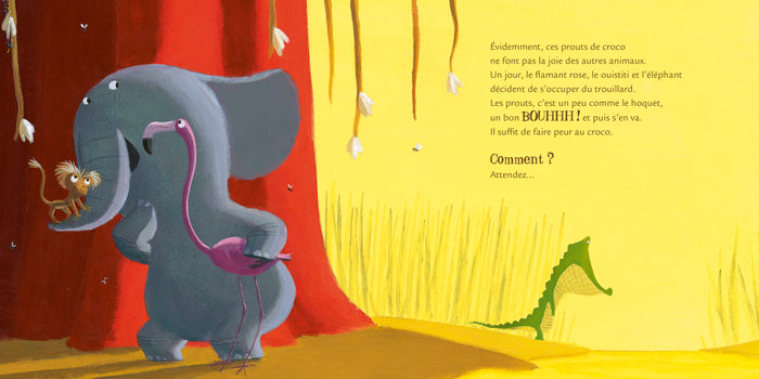 Le crocodile qui avait peur de l'eau