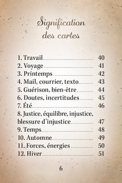 Channel Betty - Cartes oracle