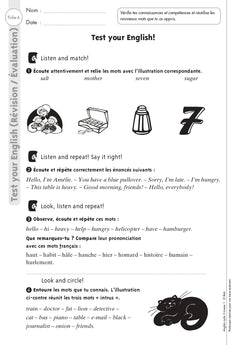 Anglais Cycle 3 Niveau 1