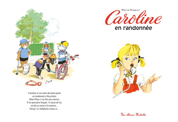 Caroline en randonnée