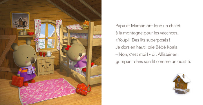 Bébé Koala - À la neige