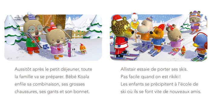 Bébé Koala - À la neige