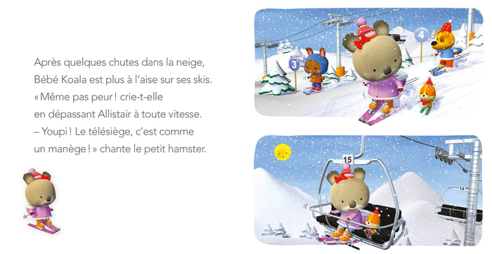 Bébé Koala - À la neige