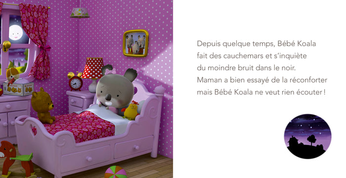 Bébé Koala - La peur du noir