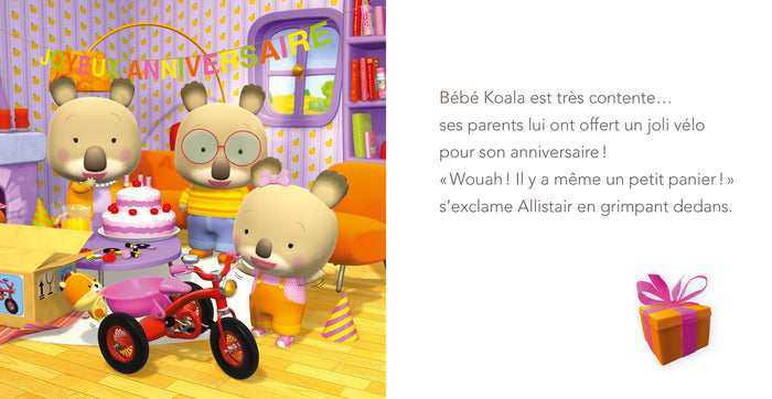 Bébé Koala - Un nouveau vélo