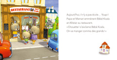 Bébé Koala - Au restaurant