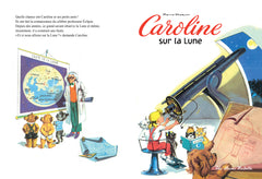 Caroline sur la lune